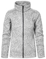 Dames Fleece vest Promodoro 7725 heather Grey